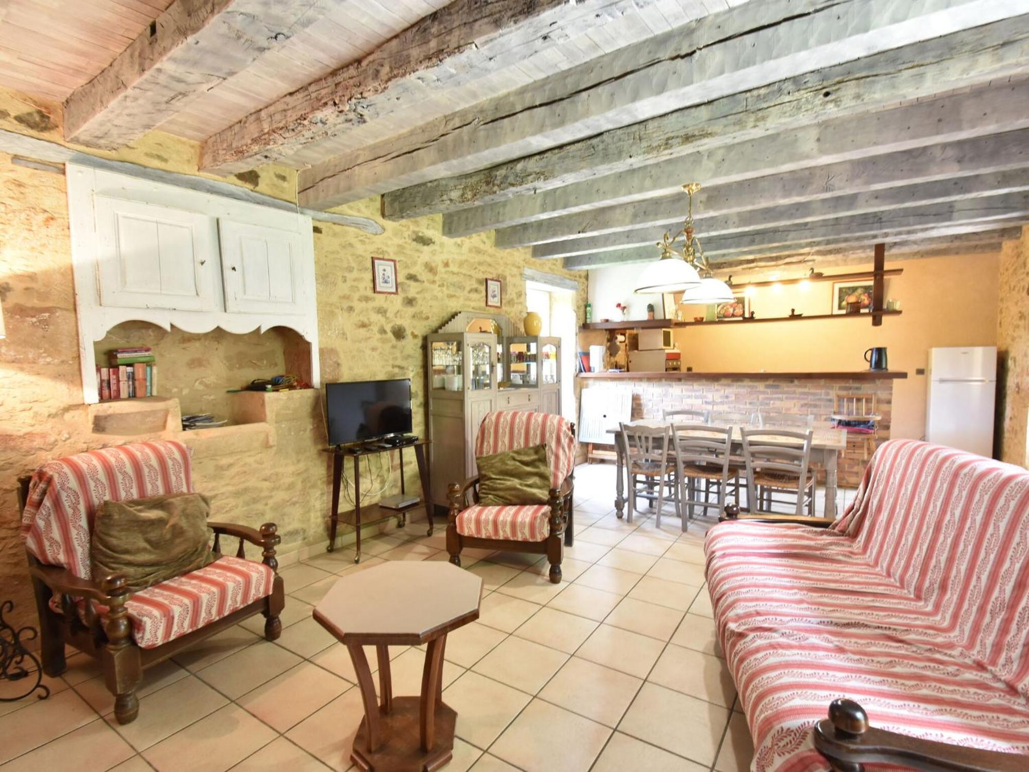 Cosy Holiday Home In Lantheuil With Garden Villefranche-du-Périgord エクステリア 写真