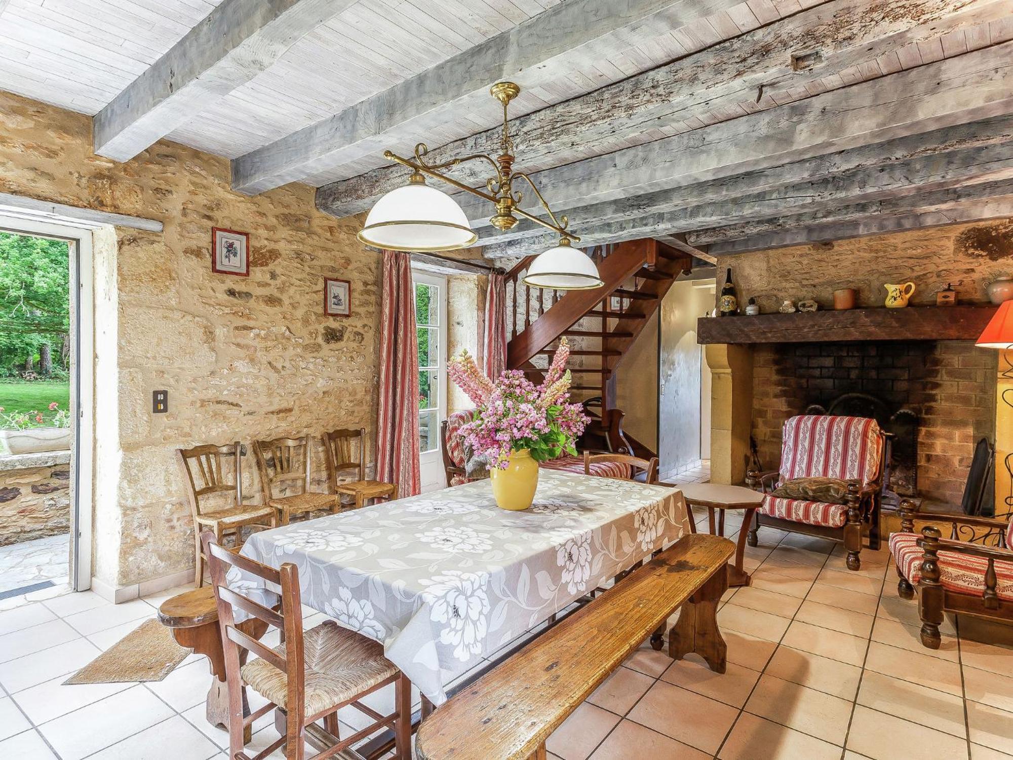 Cosy Holiday Home In Lantheuil With Garden Villefranche-du-Périgord エクステリア 写真
